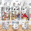 Cartoon Halloween 40 Oz 2 Piece Tumbler Wrap