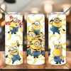 Cartoon Minion Banana Tumbler Png 20oz Skinny Tumbler Png