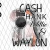 Cash Hank Willie Waylon Png