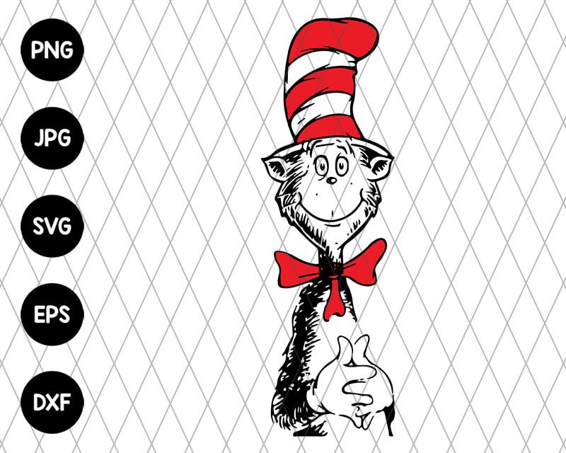 Cat In The Hat Svg File Cat In The Hat Svg File