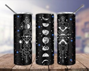 Celestial Zodiac Tumbler Png