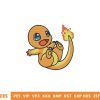 Charmander Embroidery Design