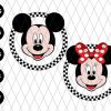 Checker Mouse Couple Svg File