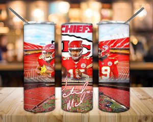 Chiefs Football Tumbler Png 2