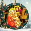 Christmas Jesus Born Baby Ornament Png