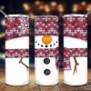 Christmas Snowman Tumbler PNG