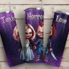 Chucky Bride Toxic Horror Love Tumbler Wrap, Horror Movie Tumbler PNG