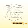 Cinterella Princess SVG, Cinterella Quotes, Disney Princess SVG Digital Download