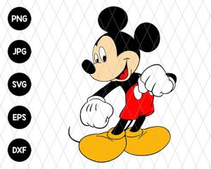 Classic Mickey Svg File