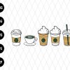 Coffee Cups Svg File