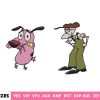 Courage Cartoon Embroidery Design