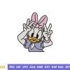 Cute Girly Cartoon Embroidery Design