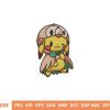 Cute Pikachu Embroidery Design