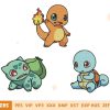 Cute Pokemon Embroidery Design 3