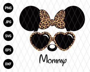 Daddy Mommy Mouse Svg file