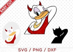 Daisy Duck SVG, Daisy Duck 32 SVG