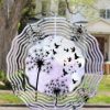Dandelions And Doves Wind Spinner PNG File - Customvouge