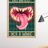 Definitely Not A Mimic Poster Print