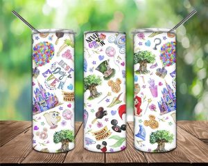 Disney Cartoon Mickey Forever Tumbler Png