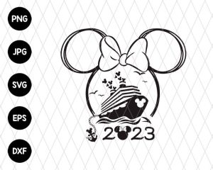 Disney Cruise 2023 Svg File