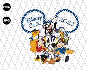 Disney Cruise Family Vacation 2023 Png Files