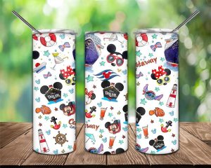 Disney Cruise Tumbler Png