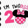 Disney Im Twodles Minnie Svg File