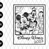 Disney World 2023 Svg File