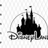 Disneyland Svg File