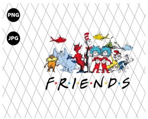 Dr Seuss Friends Png