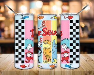 Dr Seuss Friends Tumbler Png