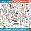 Dr Seuss Svg Mega Svg Bundle Cricut Svg Files