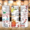 Dr Seuss Things Tumbler Png