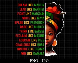 Dream Like Martin Leaders African Black History Png