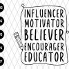 Educator Teacher Svg File