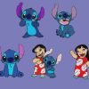 Embroidery Design 5 Set Lilo Stitch