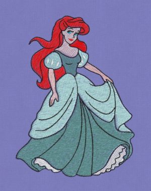 Embroidery Design Ariel