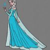 Embroidery Design Elsa Frozen