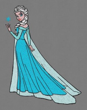 Embroidery Design Elsa Frozen