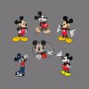 Embroidery Design Mickey Mouse 6 Set