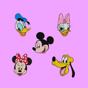 Embroidery Design Mickey Mouse Donal Friends