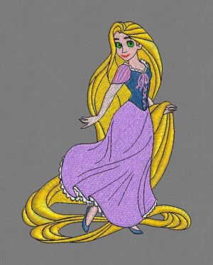 Embroidery Design Rapunzel