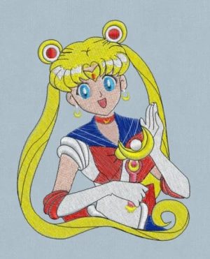 Embroidery Design Sailor Moon