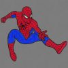 Embroidery Design Spiderman Superhero