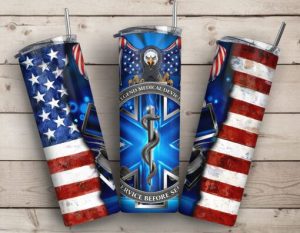 EMS American Paramedic Tumbler PNG - Customvouge