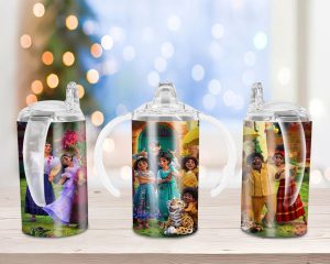 Encanto Sippy Cup Sublimation Design