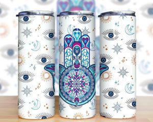 Evil Eye Tumbler Png