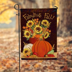 Fabulous Fall Garden Flag – 12×18 Garden Flag