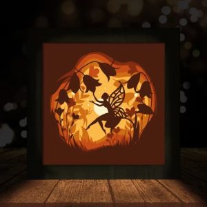 Fairy Tales 3D Paper Cut Light Box Template