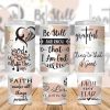 Faith Affirmation 40 Oz 2 Piece Tumbler Wrap